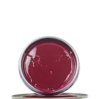 Super Qualité 1K Auto Transparent Rouge Chrome Peinture De Voiture En Aérosol Or Dur avec Revêtement Liquide Acrylique