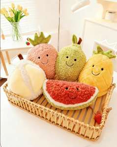 Peluche Morbido a Forma di Fragola in Velluto con Imbottitura in Cotone PP, Altezza 11-30cm, per Ragazzi dai 7 ai 14 Anni - Product Image 6