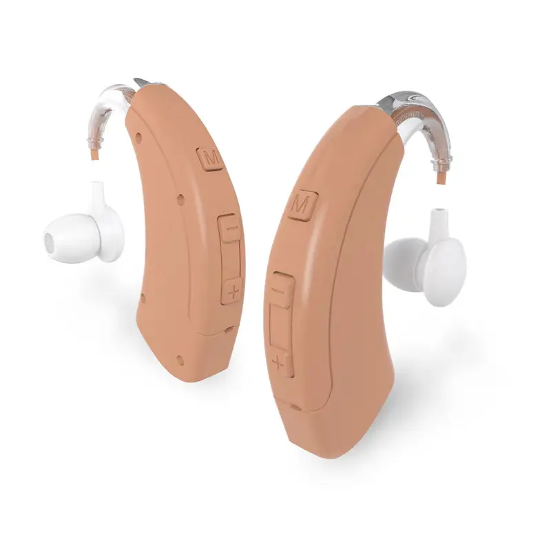 聴覚ミニイヤーアンプマシン聴覚装置聴覚障害者のための目に見えない補聴器