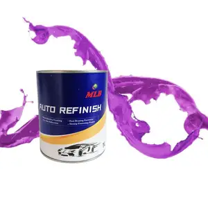 High glossy auto paint with clear coat and hardener polyester car putty