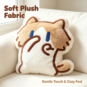 Peluche chat mignon en gros avec collier floral et nœud, idéal pour cadeau de naissance, de mariage, de fête, récompense de <span class=keywords><strong>maternelle</strong></span> ou cadeau pour enfants - Product Image 3