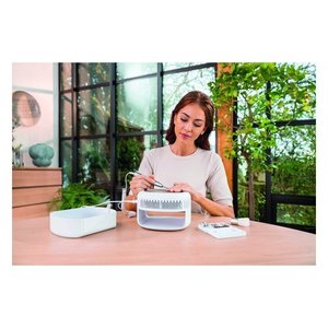 Machine à <span class=keywords><strong>manucure</strong></span> professionnelle Beautystudionails Pro MP 200 3-en-1 blanche avec collecteur de poussière et accessoires pour usage domestique - Product Image 4