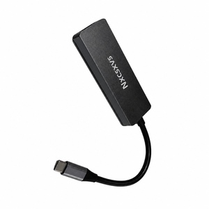 Hub USB-C 3.0 4 ports Nxcsxvs ultra-fin en alliage d'aluminium compatible avec les ordinateurs portables <span class=keywords><strong>MacBoo</strong></span> Pro 2022/2021/2020/2019 et les téléphones Phone 15, tout neuf - Product Image 3