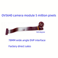 Module de caméra CMOS OV5640 avec capteur ESP32 MCU 5MP, objectif autofocus/fixe, 68/72/120/160 degrés, 2cm 7.5cm 10cm 15cm 20cm