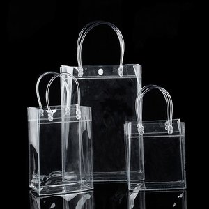 Sac fourre-tout imperméable en plastique transparent pvc, sac d'emballage, pour la plage, Logo OEM, vente en gros, 2021 - Product Image 1
