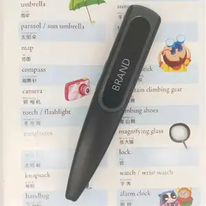 Professional language teaching pen with audio playing repeat recording comparing word spelling sentence reading home education