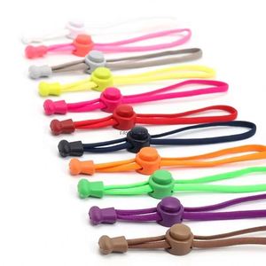 Lacets élastiques Wayeah sans nœud en sergé rond de 3 mm pour le sport, toutes chaussures, enfants et adultes, lacets paresseux extensibles à verrouillage - Product Image 1