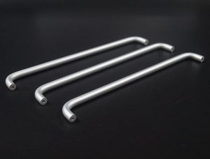 Tirador de puerta de 128mm de estilo lujoso de aleación de Zinc, tirador de cajón de perfil de muebles para armarios de cocina, armario, escuela, apartamento de Hospital - Product Image 4