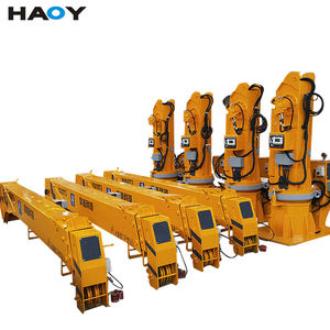 كاتو العلامة التجارية البحرية رافعة هيدروليكية 5 طن راديو التحكم عن بعد تلسكوبي بوم رفع شاحنة على متن الطائرة FPT لمعالجة البضائع بكفاءة - Product Image 4