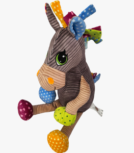 Nuevo Diseño de Caballo Rayado con Crin Colorida, Adorable Muñeco de Caballo, Mascota del Año del Caballo - Product Image 2