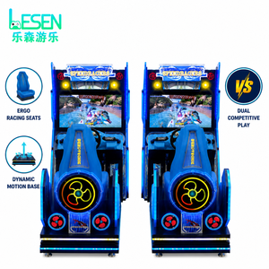 Simulador de Carreras de <span class=keywords><strong>Barcos</strong></span> Dinámico para 2 Jugadores con Asiento con Movimiento, Máquina de Carreras de Velocidad Dual Competitiva para Centros de Entretenimiento Familiar (FEC) - Product Image 3