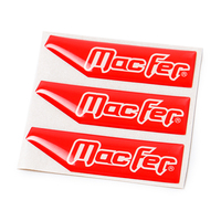 Impression de haute qualité personnalisé OEM époxy étiquette autocollant Transparent cristal goutte adhésif logo autocollant
