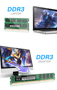Memoria de Escritorio <span class=keywords><strong>DDR3</strong></span> LONG DIMM de 16 GB, 1600 MHz, PC3 12800, Sin Búfer, Compatible con Computadoras de Escritorio - Product Image 5