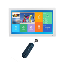 Álbum de Fotos Electrónico con Pantalla IPS de 21.5 Pulgadas, Reproductor de Música y Vídeos, con Control Remoto y Unidad Flash USB para la Familia, Venta al Por Mayor