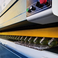 HUALONG Machines HLCM-8E80 un-temps moulage Granit Marbre Comptoir routeur Pierre Dalle Bord Bordure Polissage Machine pour vente