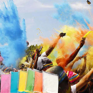 Polvo de Colores Holi, 100g/bolsa, Fiesta, Novedad, Festival, Arcoíris, Harina de Maíz, Polvo Colorido, Bromas, Bromas Prácticas, Gadget Divertido - Product Image 2