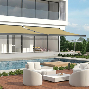 Auvent électrique rétractable 6m, <span class=keywords><strong>voile</strong></span> <span class=keywords><strong>d</strong></span>'<span class=keywords><strong>ombrage</strong></span> rétractable, boîte <span class=keywords><strong>d</strong></span>'équipement, - Product Image 2