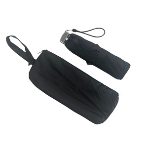 Parapluie pliable 5 sections léger, compact, portable, manuel, protection solaire et anti-UV pour adultes - Product Image 1