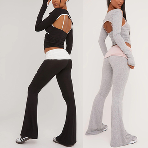Ensemble <span class=keywords><strong>de</strong></span> vêtements <span class=keywords><strong>de</strong></span> <span class=keywords><strong>sport</strong></span> pour femmes, leggings <span class=keywords><strong>de</strong></span> yoga à plis contrastés, pantalon <span class=keywords><strong>de</strong></span> <span class=keywords><strong>sport</strong></span>, <span class=keywords><strong>tenue</strong></span> <span class=keywords><strong>de</strong></span> <span class=keywords><strong>sport</strong></span>, vêtements <span class=keywords><strong>de</strong></span> <span class=keywords><strong>sport</strong></span> pour la <span class=keywords><strong>salle</strong></span> <span class=keywords><strong>de</strong></span> <span class=keywords><strong>sport</strong></span>, ensemble <span class=keywords><strong>de</strong></span> fitness - Product Image 1