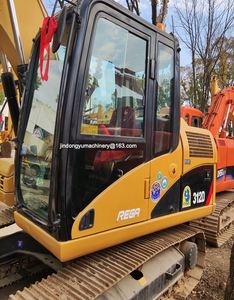 Excavatrice sur chenilles hydraulique CAT312D2 de 12 tonnes d'occasion, directement de l'usine, bon état, pompe performante, prix abordable, certifiée EPA/CE - Product Image 4