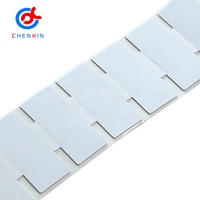 Impinj Monza, chip de la etiqueta Epc Gen2, etiqueta de metal imprimible Uhf Rfid, etiqueta flexible en metal, etiqueta/pegatina/etiqueta