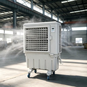 เครื่องทำความเย็นแบบระเหยเสียงเบา ≤58dB พร้อมใบพัดหมุนอัตโนมัติ ควบคุมด้วยจอ LCD สำหรับร้านอาหาร - Product Image 2