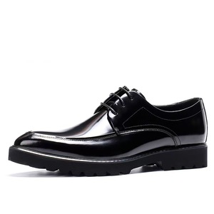 Luxury Men's Casual Leather Loafers Lace-up Shoes 2025 Office Wedding Business <b>Flats</b> Closed Toe Autumn Barefoot Comfort - Product Image 1