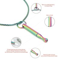 Collier Mindfulness JUGUTA – 2 Pièces Pour Calmer L’anxiété Et Arrêter De Fumer