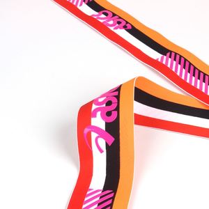 Factory High Elastic <b>Webbing</b> Straps 6.4Cm Glue Dripping Anti-skid Elastic Tapes - Product Image 5