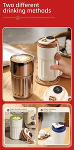 Pistola de masaje de 1800mAh + Taza de agua de acero inoxidable 316 2 piezas en <span class=keywords><strong>1</strong></span> Juego de regalo de soporte corporativo Negocios - Product Image 4