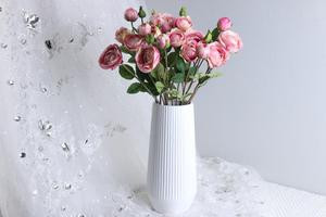 Hesper alta calidad romántico soñador seda peonía flor artificial peonía flor peonía ramo para aniversario - Product Image 3