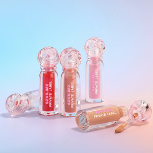 Cosméticos Veganos, Tinte Labial Líquido, Marca Privada, Brillo Labial con Color, Aceite Voluminizador de Labios, Mineral, Resistente al Agua, Brillo Labial <span class=keywords><strong>Nude</strong></span> Brillante - Product Image 6