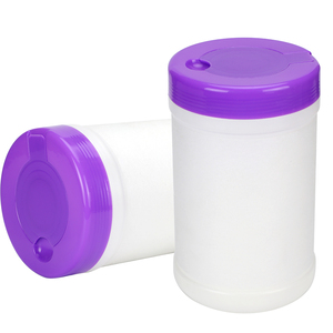 Non Woven Plastic Canister DIY Dry wipes in canister