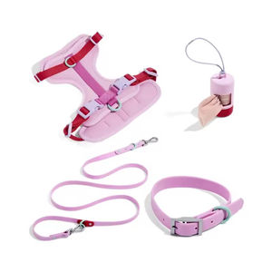 Arnés, Correa y Collar para Mascotas (Perros y Gatos) de <span class=keywords><strong>PVC</strong></span> Impermeable, Ligero, Ecológico, de Lujo y Personalizado, Precio de Fábrica, Nuevo - Product Image 5