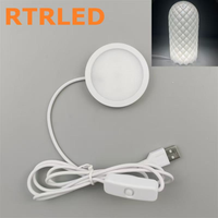 Kit de lampe LED DIY pour imprimante 3D compatible avec Bambu Lab A1/A1mini/P1S/P1P/X1C 5V Makerworld MH001, pièces DIY, lumière LED Puck