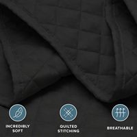 Housse de protection tricotée personnalisée pour lit, anti-poussière et anti-urine, tricot uni