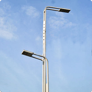 Hepu 7 Shape <b>AC</b> Powered LED Street Light 6m 8m 10m Hot Dip Galvanized Pole Outdoor Road Lighting for Urban Project - Product Image 3