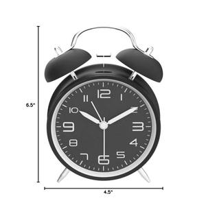 Réveils à double <span class=keywords><strong>cloche</strong></span> pour gros dormeurs Réveil à l'ancienne à piles rétroéclairé - Product Image 6