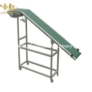 Système de Convoyeur Incliné à Bande en PVC de Qualité Alimentaire Personnalisé / Élévateur à Godets à Bande Cannelée pour la Transformation Alimentaire / Machine de Levage en SUS304 - Product Image 4