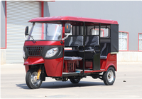 Tricycles à moteur à essence de haute qualité et populaires, à moteurs refroidis par eau, pour le transport de passagers