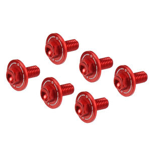 NICECNC 6PCS Boulons de protection de fourche avant pour Beta <span class=keywords><strong>RR</strong></span> 300 125 <span class=keywords><strong>250</strong></span> 390 450 500 2013-2019 X-TRAINER 300 2015-2022 <span class=keywords><strong>Kawasaki</strong></span> KX125 KX250 - Product Image 4