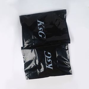 Bolsa de Correo Negra Biodegradable con Logotipo Personalizado, Autoadhesiva, Resistente a Impactos, Impresa, para Embalaje - Product Image 6