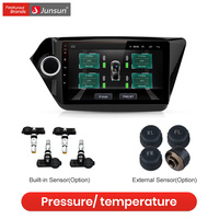 Sistem Alarm Pemantau Tekanan Ban Digital Junsun TPMS USB Pemantau Tekanan Ban di Aksesoris Navigasi Mobil