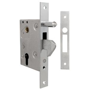 ヨーロッパスペイン40mmポリッシュドフックロックウッドドア耐久性のある盗難防止 & 防水モルトズドアロックキーロック解除方法 - Product Image 3