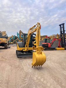 Excavadora hidráulica sobre orugas Komatsu PC40 usada, modelo 4ton 2023 con bulldozer y motor - Product Image 5