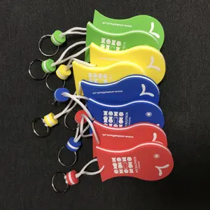 Porte-clés flottant de poisson avec logo personnalisé, cadeau promotionnel EVA FOAM porte-clés flottant de bateau à voile porte-clés flottant