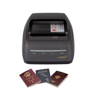 Scanner de passeport avec interface USB 2.0, caméra HD 5.0 MP, vitesse de numérisation de 2 secondes, pour utilisation en aéroport/hôtel, carte d'identité, permis de conduire
