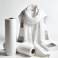 Rouleau de papier de transfert par sublimation blanc industriel 35 g/m² 110 pouces séchage rapide pour impression textile haute vitesse