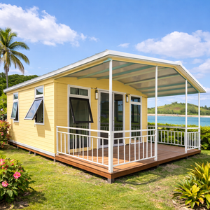 Casa Prefabbricata <span class=keywords><strong>di</strong></span> <span class=keywords><strong>Lusso</strong></span> in Container, Casa Modulare Caraibica per Vita all'Isola - Product Image 1