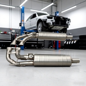 Système d'échappement Catback AK Style G63 G500 pour Benz G63 G500 W464 AMG en acier inoxydable 304 - Product Image 1